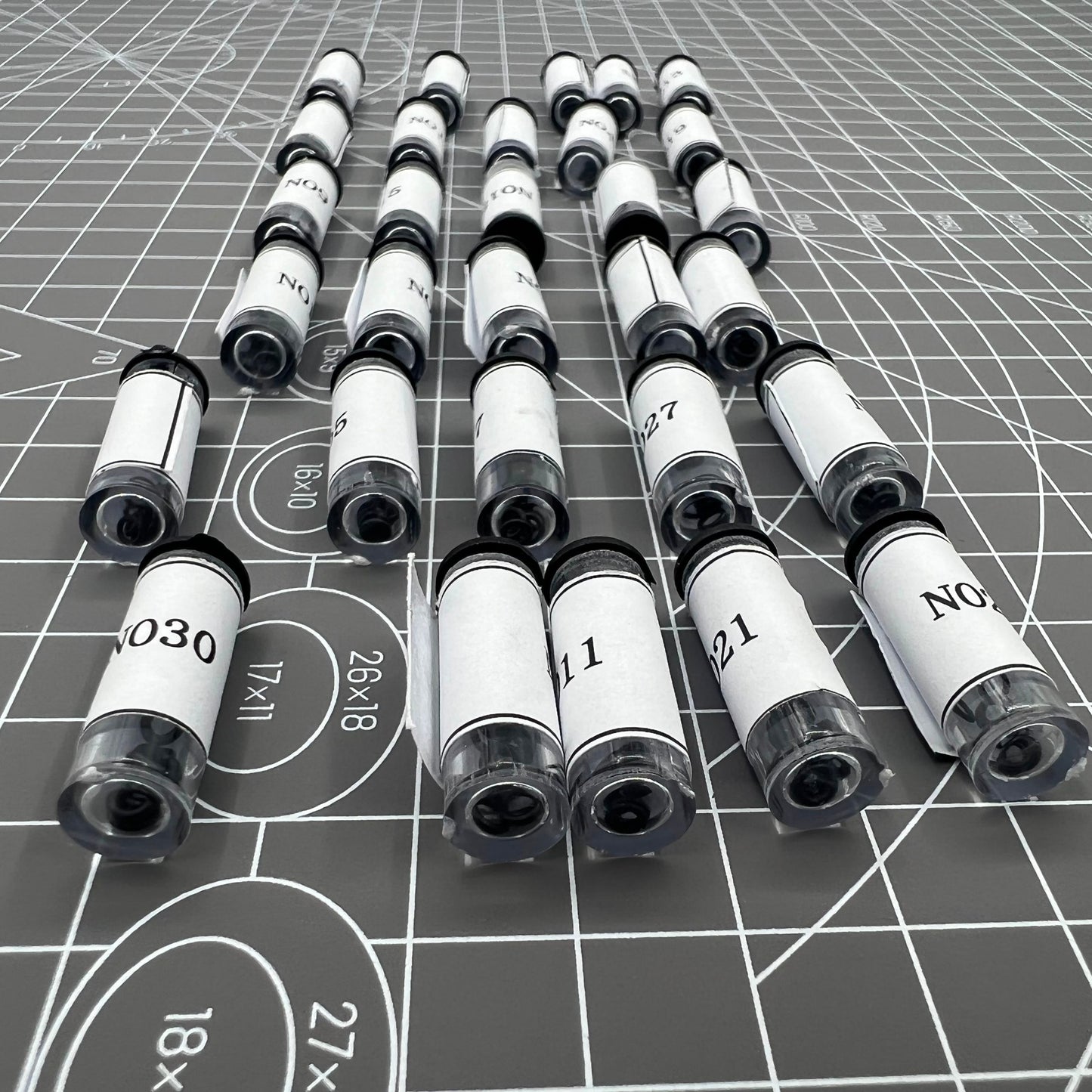 300pcs Japan waterproof mini O-ring kit, 30 sizes 1.5-1.8mm for watch crown seal replacement