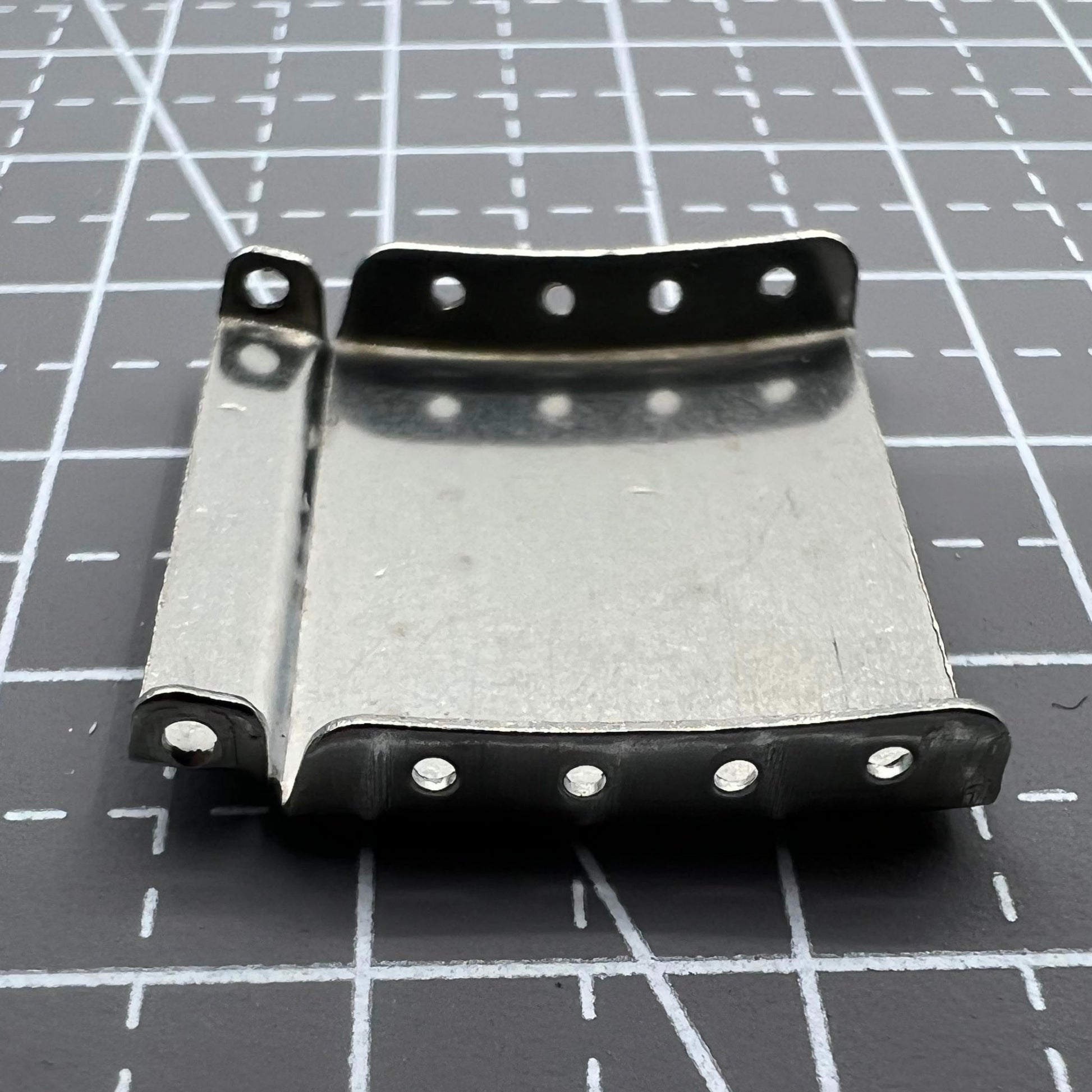 Set of 14 silver watch strap extenders with clasps, perfect for adjusting various watch bracelets.