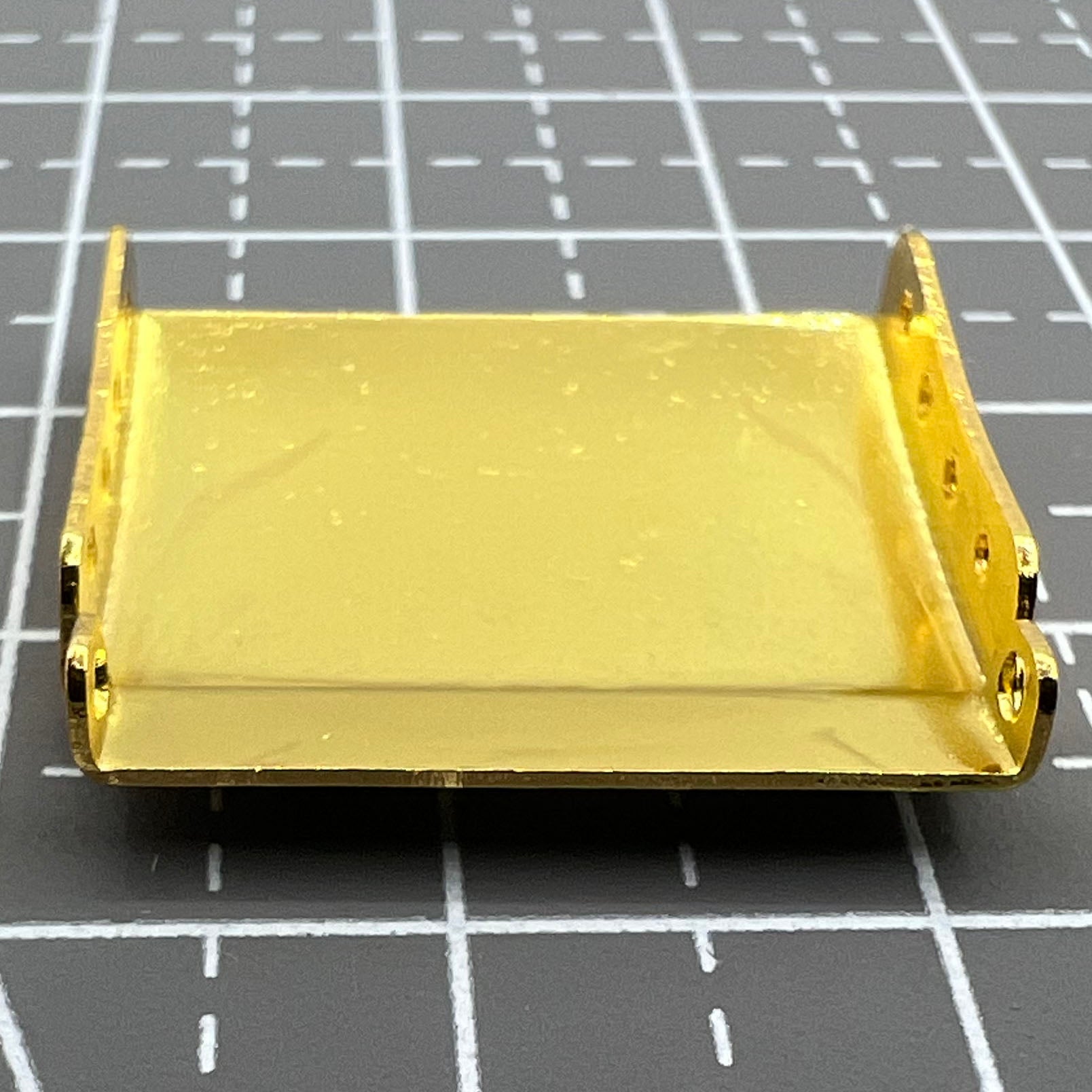 Set of 14 golden watch strap extenders with clasps, perfect for adjusting bracelet links.