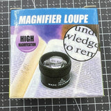 Germany Made Gold 30X Magnifier Loup For Watch Repair Jewelry Watchmaking Tool