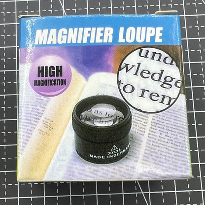 Germany Made Gold 30X magnifier loupe for precise watch repair and jewelry inspection.