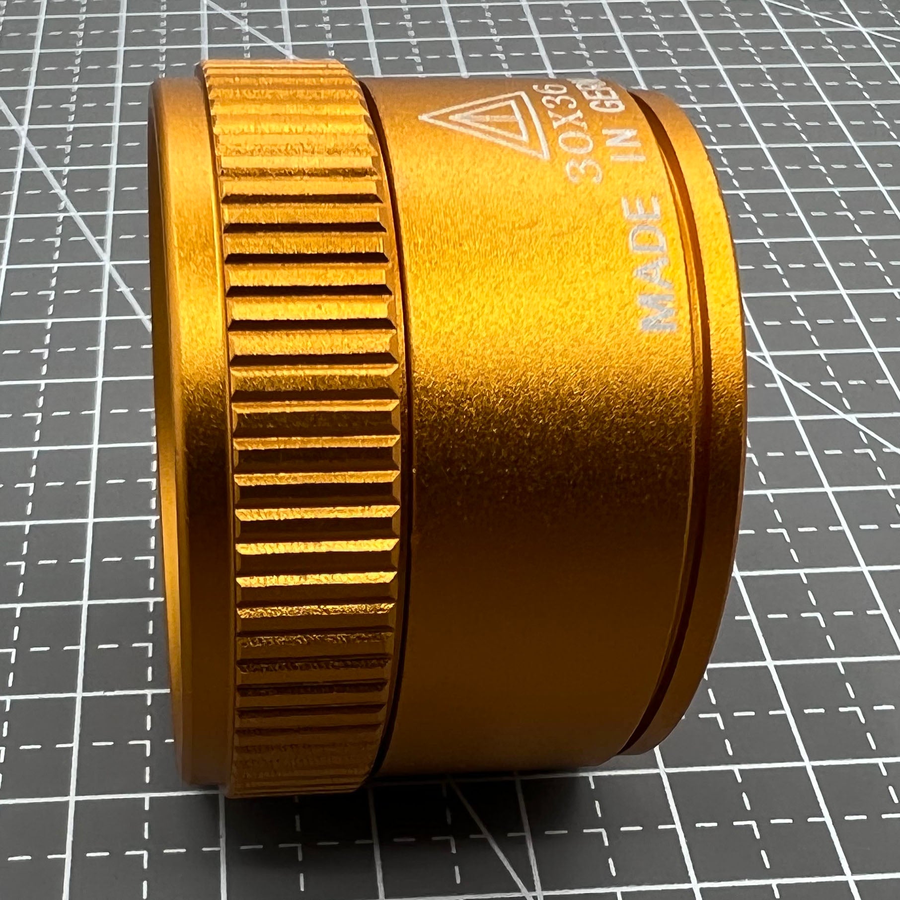 Germany Made Gold 30X magnifier loupe, ideal for precise watch repair and jewelry inspection.