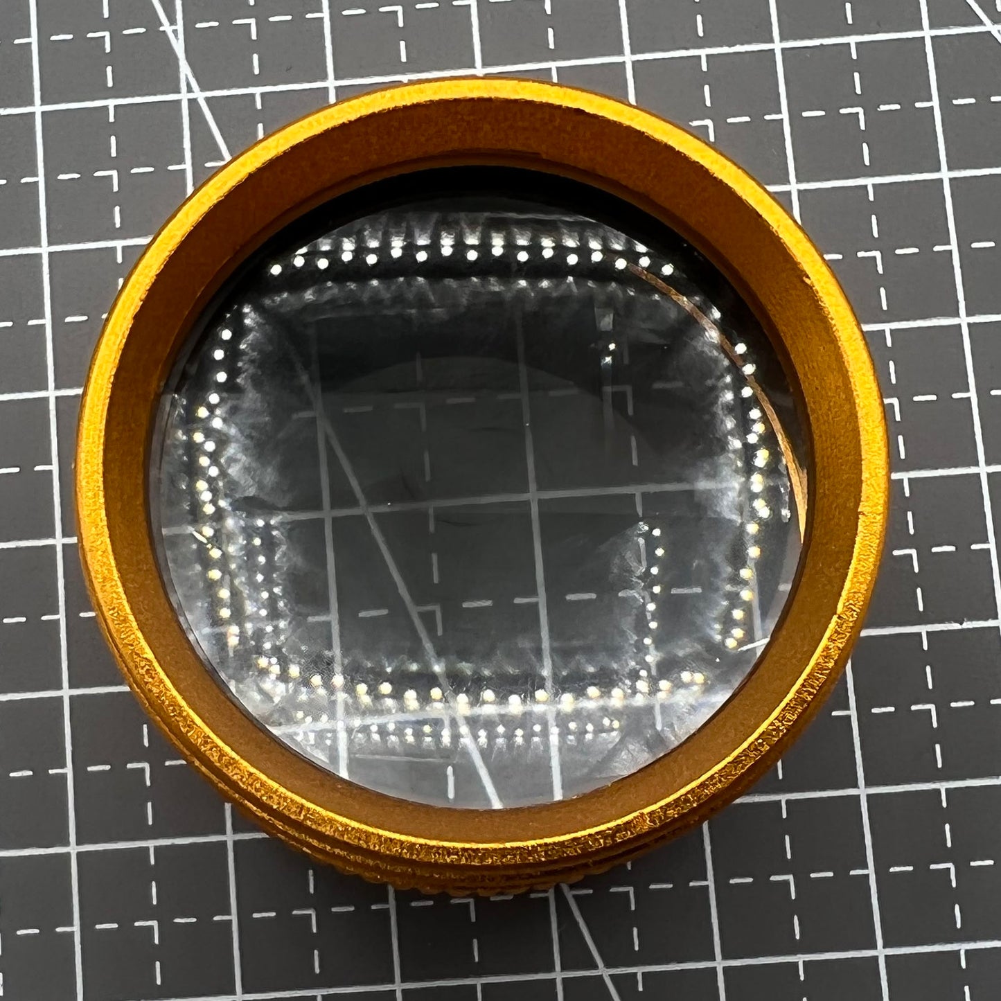 Germany Made Gold 30X magnifier loupe for precise watch repair and jewelry inspection.