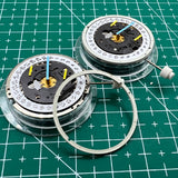 Swiss Made ISA 8162 Date At 4 Quartz Movement ISA 8172 Movement Replacement