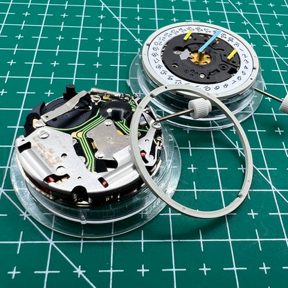 Swiss Made ISA 8162 Date At 4 Quartz Movement ISA 8172 Movement Replacement