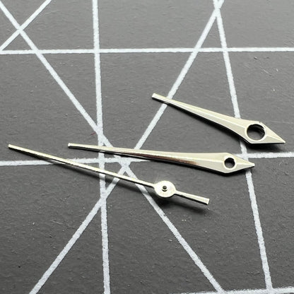 Aiguilles pointues argentées pour montres Miyota 2035, 2115, 2105, 2305 et 2315