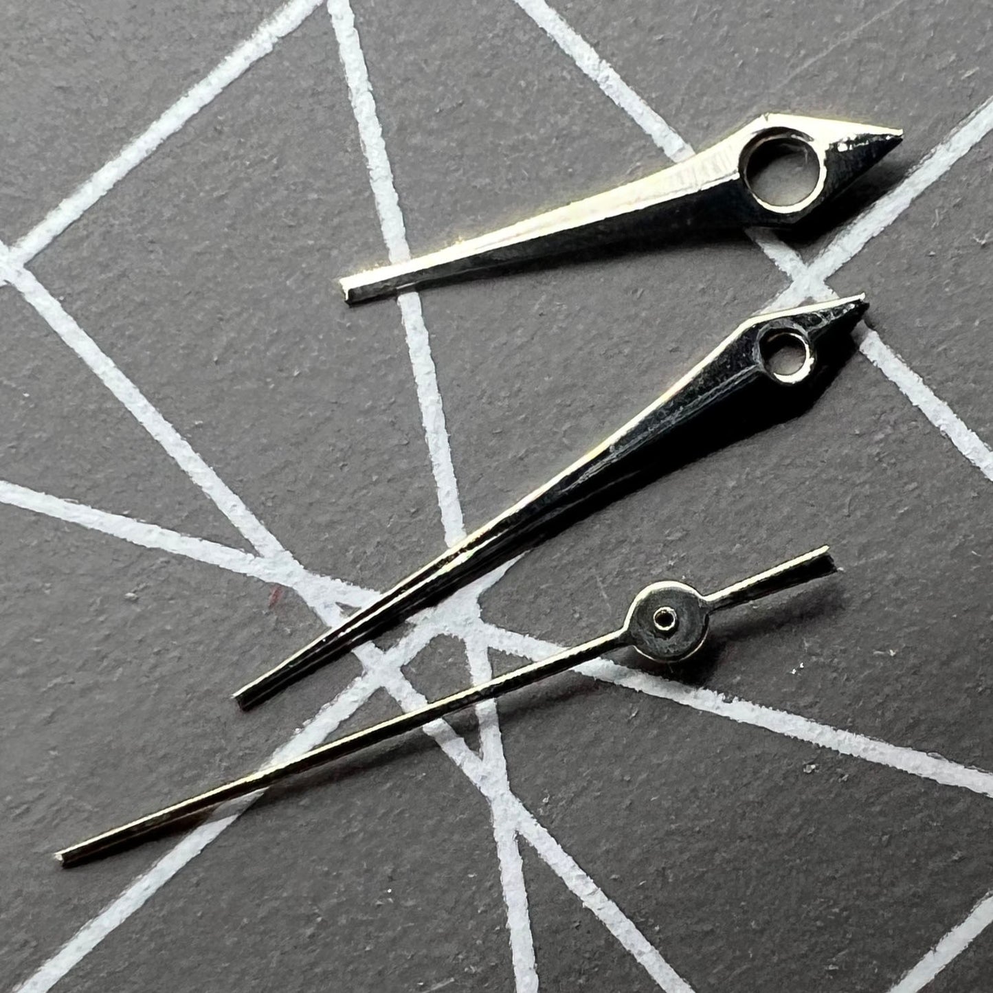 Aiguilles pointues argentées pour montres Miyota 2035, 2115, 2105, 2305 et 2315