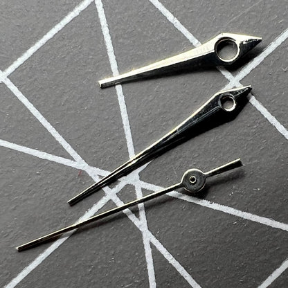 Aiguilles pointues argentées pour montres Miyota 2035, 2115, 2105, 2305 et 2315