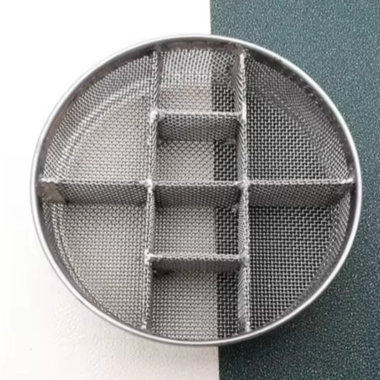1. 8 Grids 304L stainless steel cleaning basket, perfect for watch repair machines.  