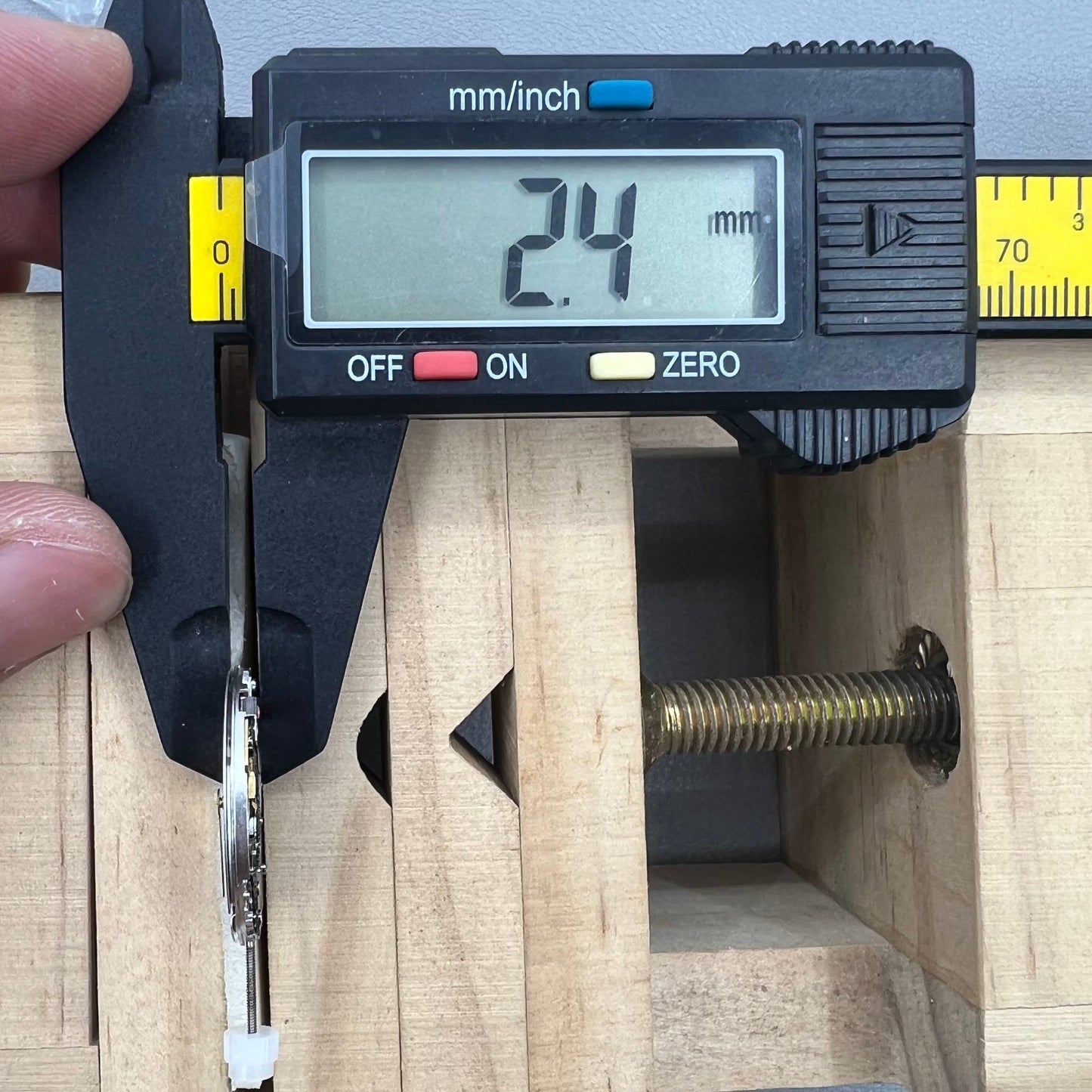 Einzelnes Kalenderrad für Schweizer ETA255.112 Quarz-Uhrwerk Ersatzteil