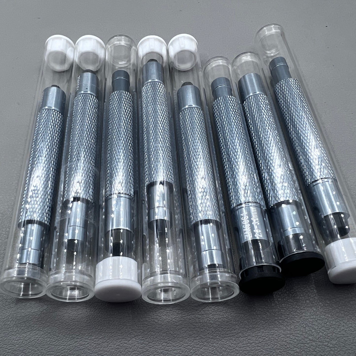 8 Size/Pack 3.0-7.0mm Watch Crown Winder Screw Mechanical Winding Pin Vice