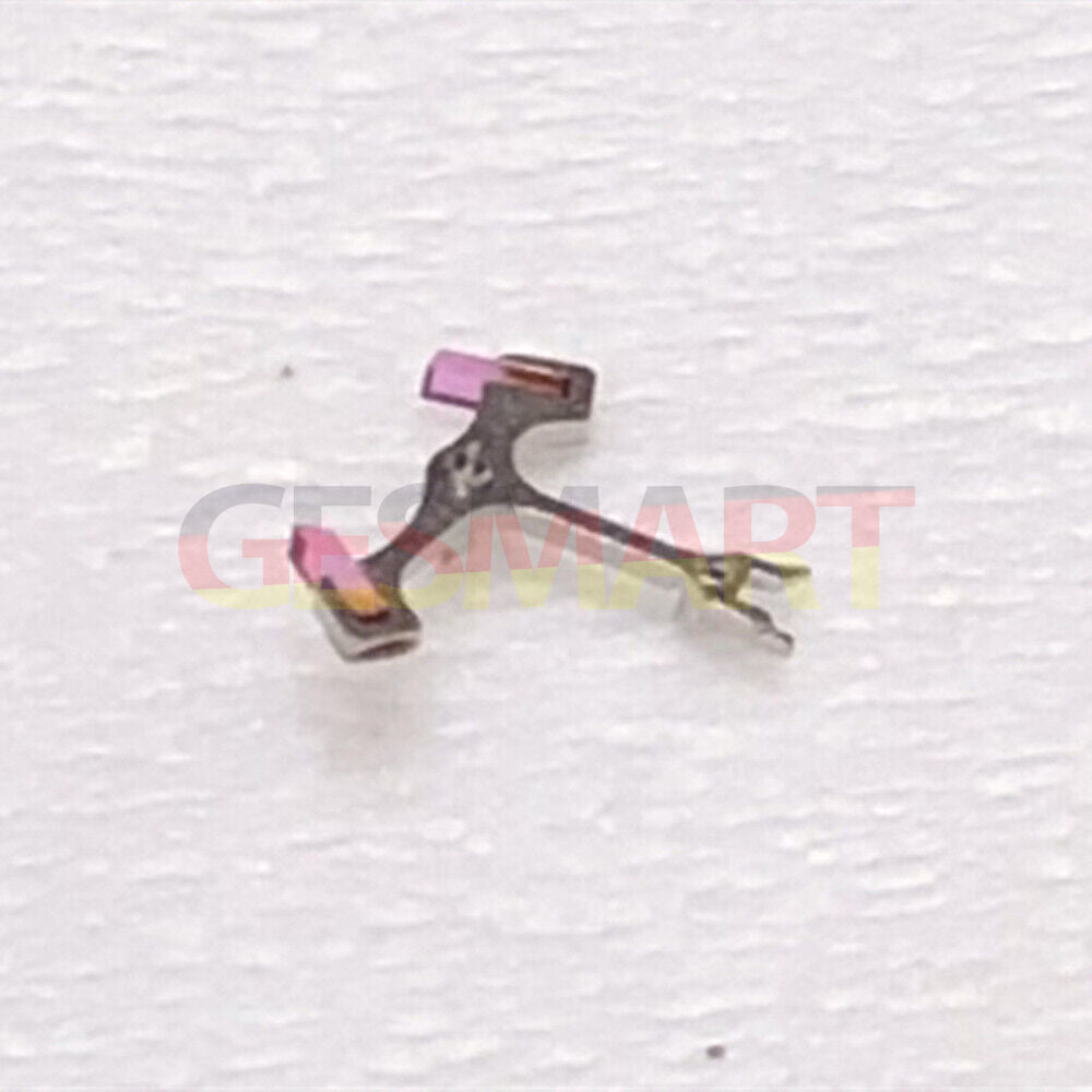 Generic pallet fork for Shanghai 7753 7750 7751 watch movements, essential repair part for precise timing.
