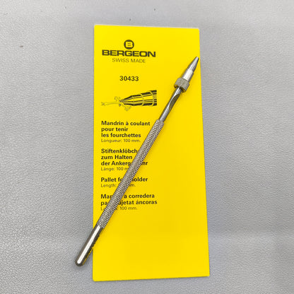 Swiss Bergeon 30433 Pallet Fork Holder Watchmakers Tool