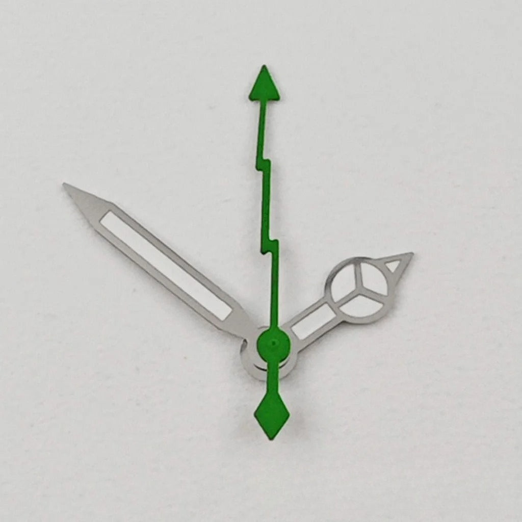 Lightning Second SUB Hands Green Luminous Watch Hands for NH34/35 NH36 NH38 NH70
