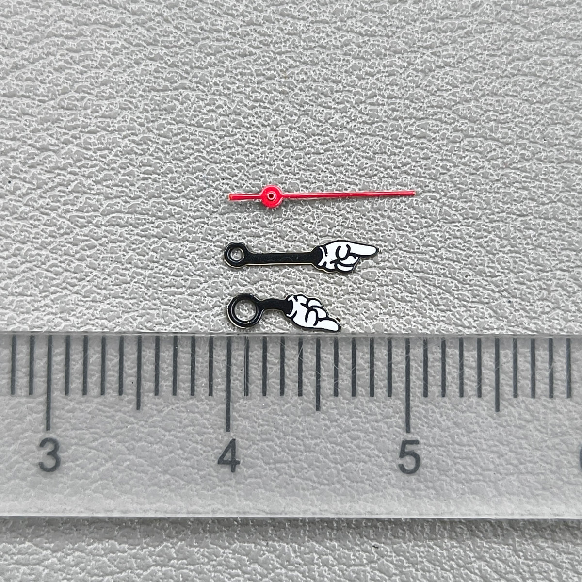 2 Sets Gesture Sign Style Irregular Watch Hands for Miyota 2035 Quartz Movement