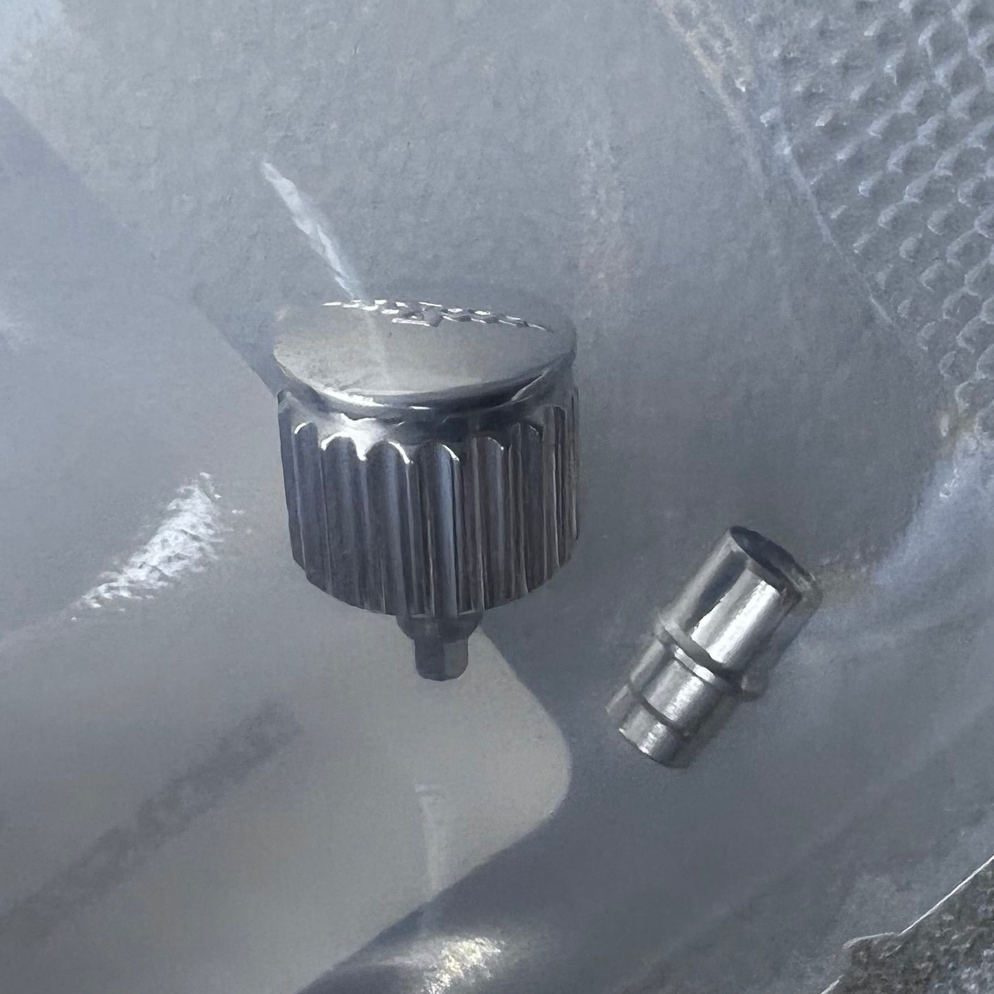 Silver Replacement Watch Crown Generic for Conquest L3.782.4