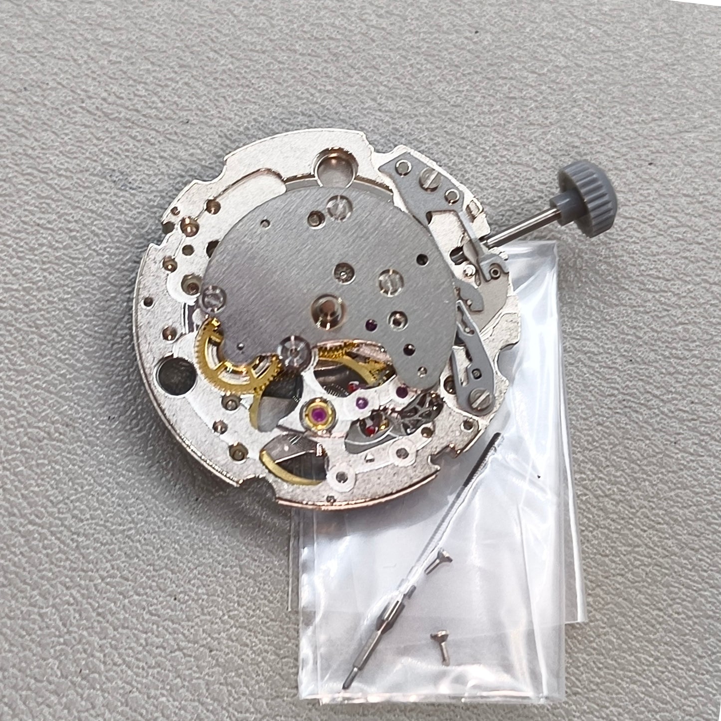 Japan Miyota 82S7 Silver Plated Automatic Mechanical Movement