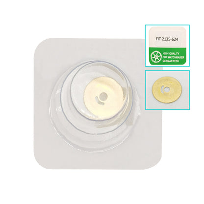 Generic Watch Parts 2135-624 date wheel with clear numerals, precise fit for 2135 movement watch repairs.