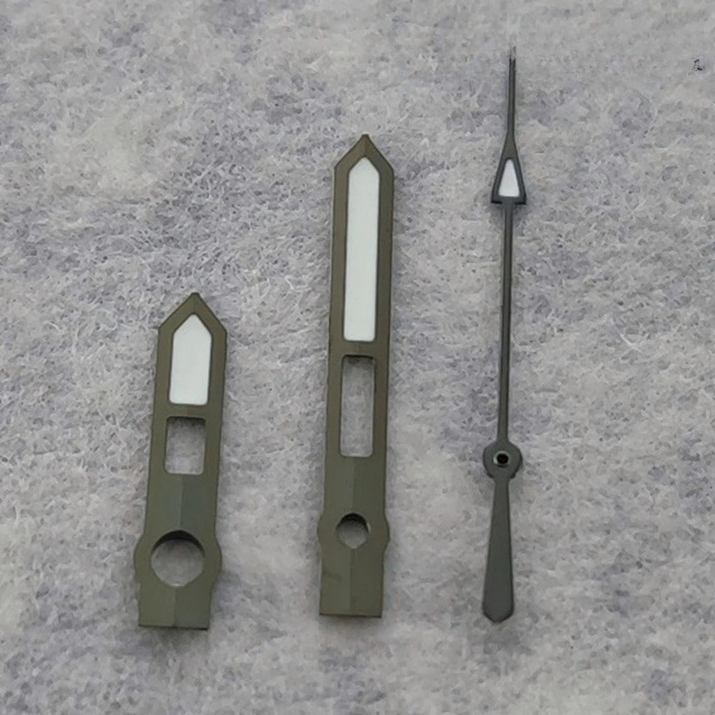 Modified Watch Hands C3 Green Luminous Pointers For NH36 NH35 NH38 7S/4R