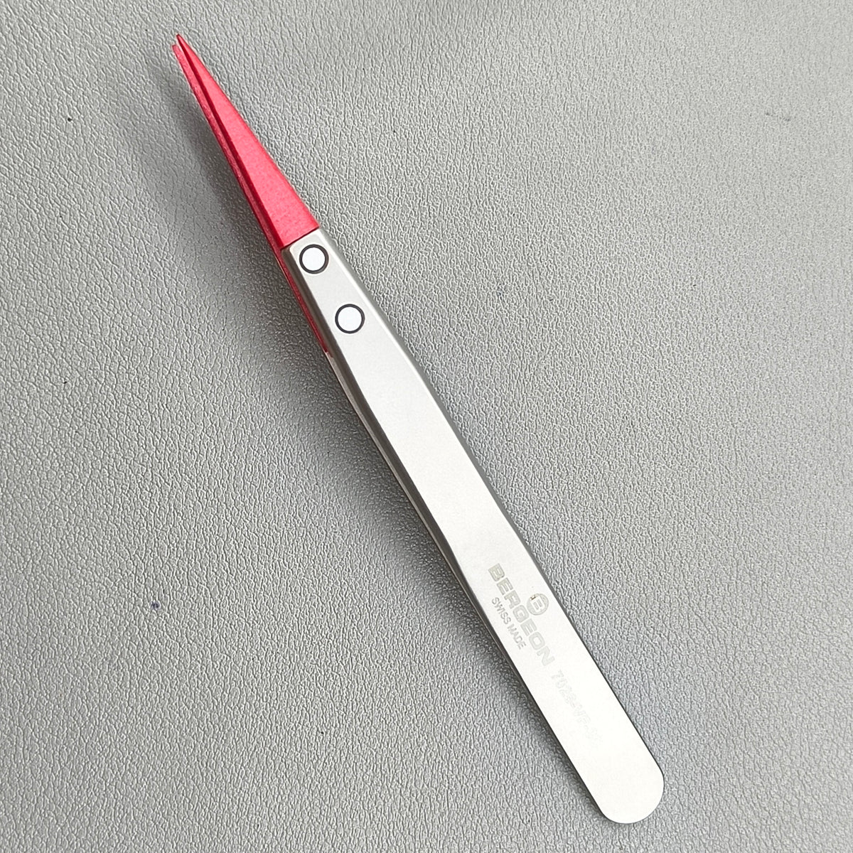 Swiss Bergeon 7026-VF-3C Anti-Magnetic Stainless Tweezers