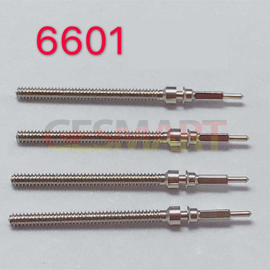 Lot de 10 tiges de remontoir pour montres Miyota 6601 6T51, pièces de réparation