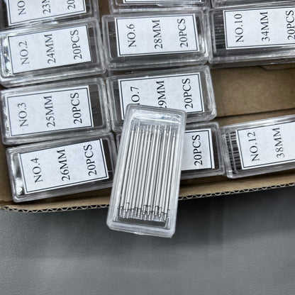 260 PIECES in Total 1.5mm Thick Extra Long Double Shoulder Spring Bar 23mm-40mm