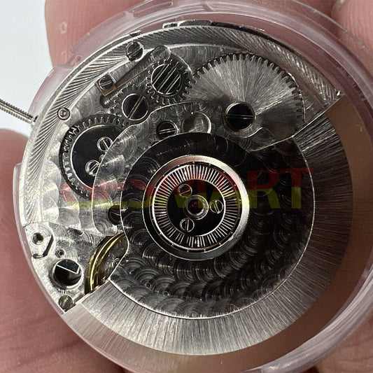 Seagull ST25 automatic watch movement with 2 hands and small seconds at 9 o'clock, China-made.