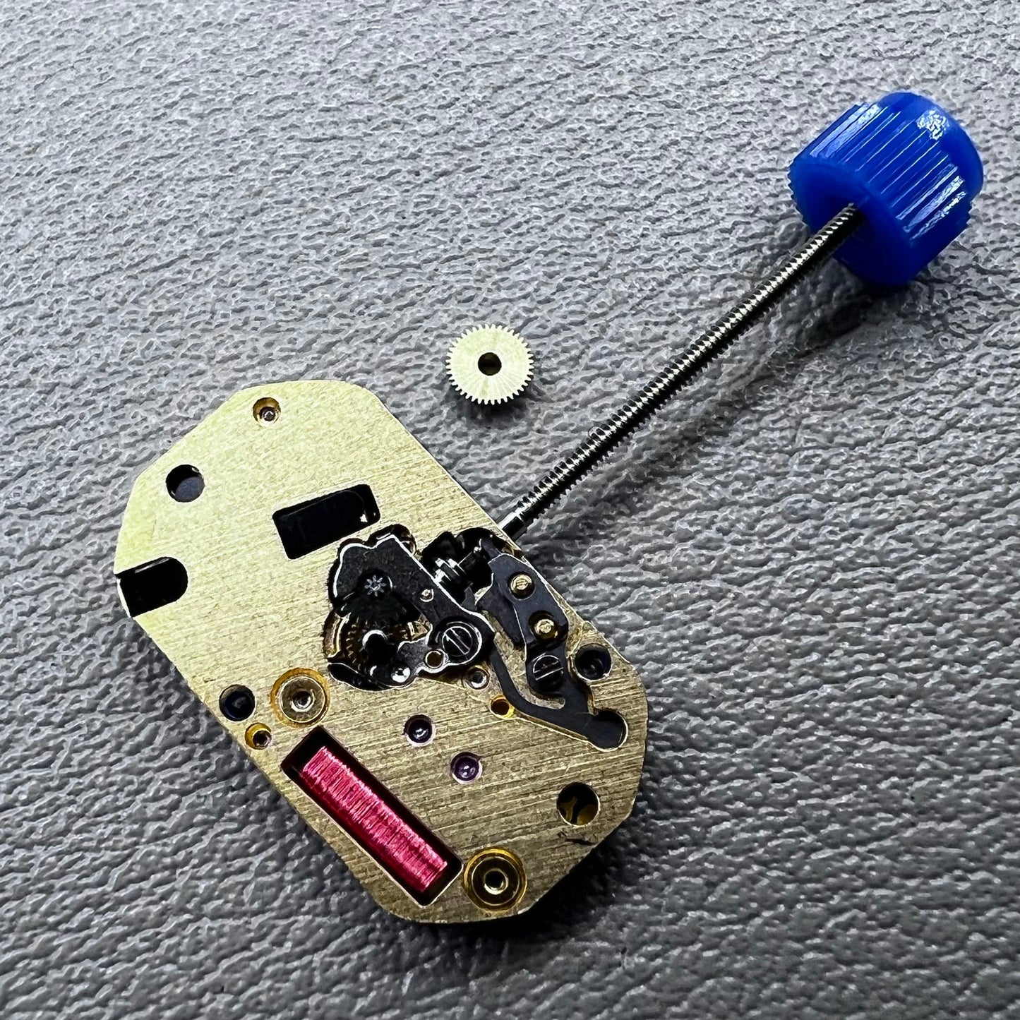 Swiss ETA 280.002 quartz watch movement with 2-hand design, precision craftsmanship by ETA.