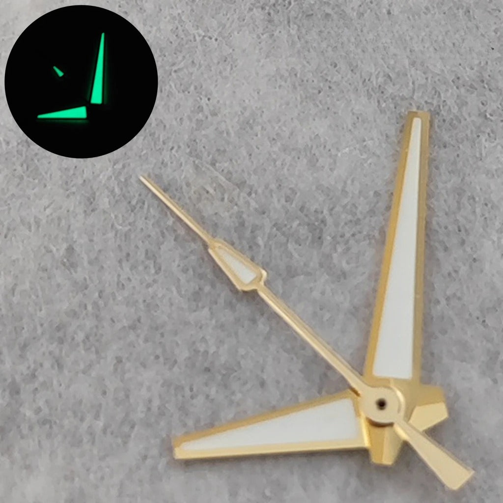 Modified NH35 Watch Hands Green Luminous Multicolor For NH35/36 /4R/ 7S Movement