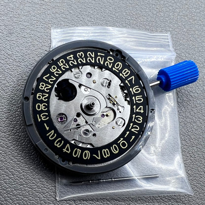 Seiko NH35 NH35A Golden Date Automatic Mechanical Movement SKX007 Crown@3.0