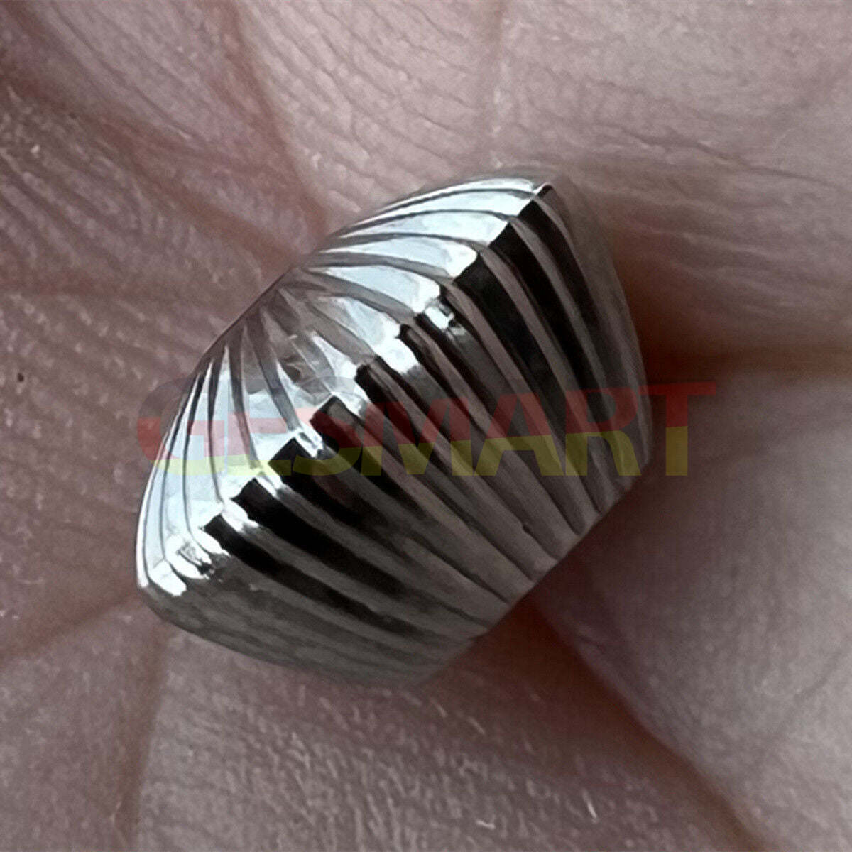 316L stainless steel watch crown for Seagull ST3600 movement, durable replacement part.