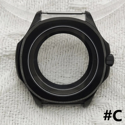 39MM Stainless Steel Colorful Ring Sapphire Glass Cover 5ATM for NH35/NH36/NH70