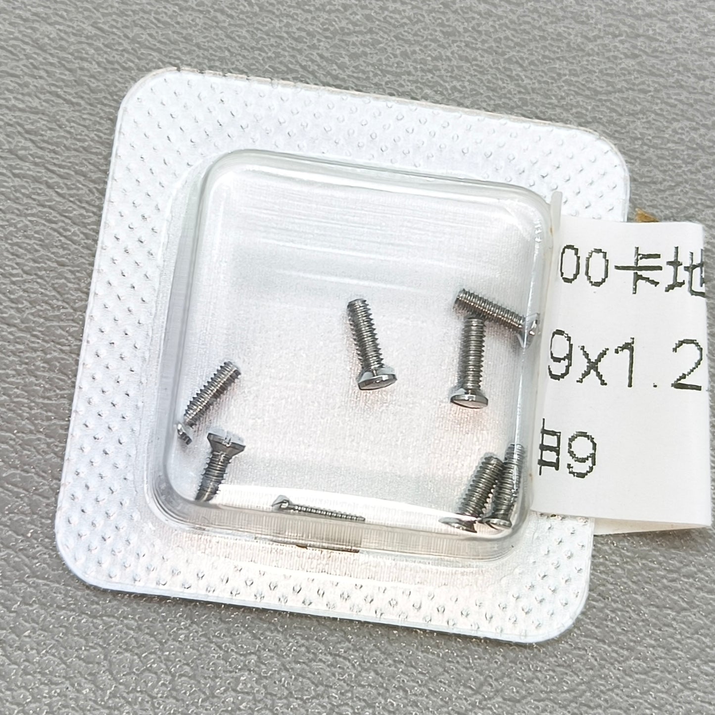 1.9x1.2x4.4mm Watch Case Back Cover Buckle Screws Fit for Santos