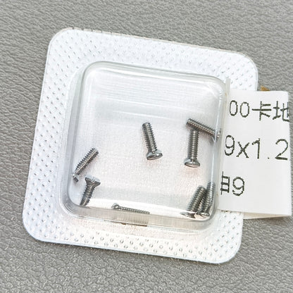 1.9x1.2x4.4mm Watch Case Back Cover Buckle Screws Fit for Santos