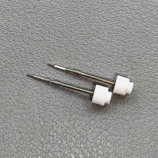 2 PIECES Watch Replacement Winding Stems Fit for ISA 8171 8161 Movement