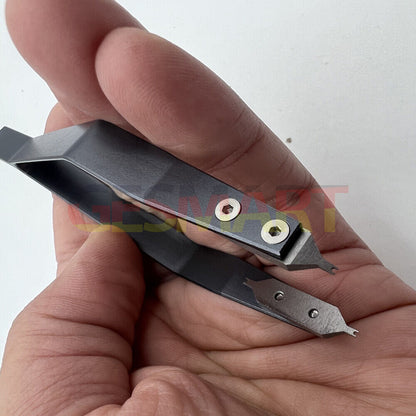 7825 stainless steel spring bar tweezer for precise watch lug removal and band fitting.