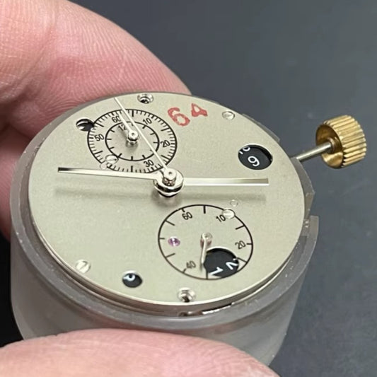 Dandong Factory SL4630 black disk watch part with mechanical movement for repairs and upgrades