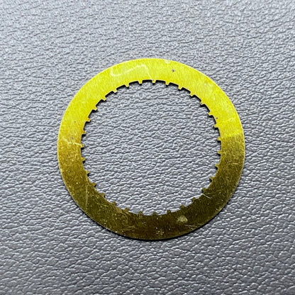 White background numeral date disk wheel for ETA 2824 watch movement, Datejust style date@3 display.