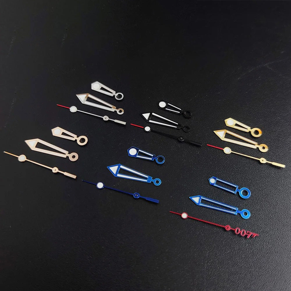 Luminous watch hands for NH35, NH36, ETA 2836, 2824 & Miyota 8205, 8215 movements