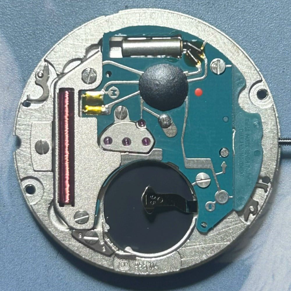 Swiss Made ETA955.114 quartz watch part with 3 hands, precise movement for quality watch repair.