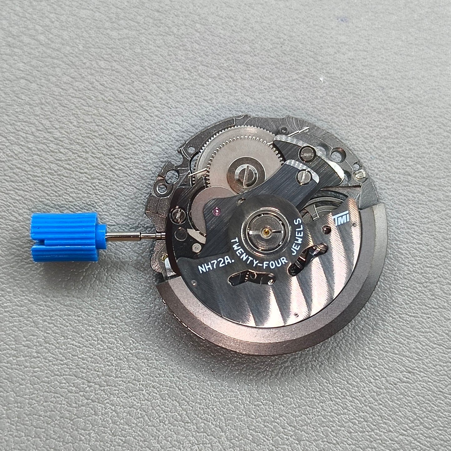 Japan Seiko SII NH72 NH72A  Black Hollow Automatic Movement