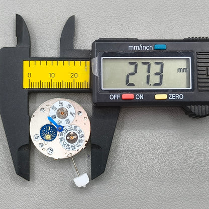 China Multifunctional Mechanical Movement Moon Phase@6 Week Disk@12