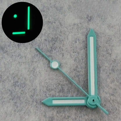 C3 Green Luminous  Watch Hands Pointers For NH34 NH35 NH36 NH38 7S26 4R35 4R36