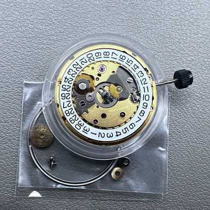 PT5000 golden automatic watch movement with ETA2824 SW200 replacement for precise timekeeping