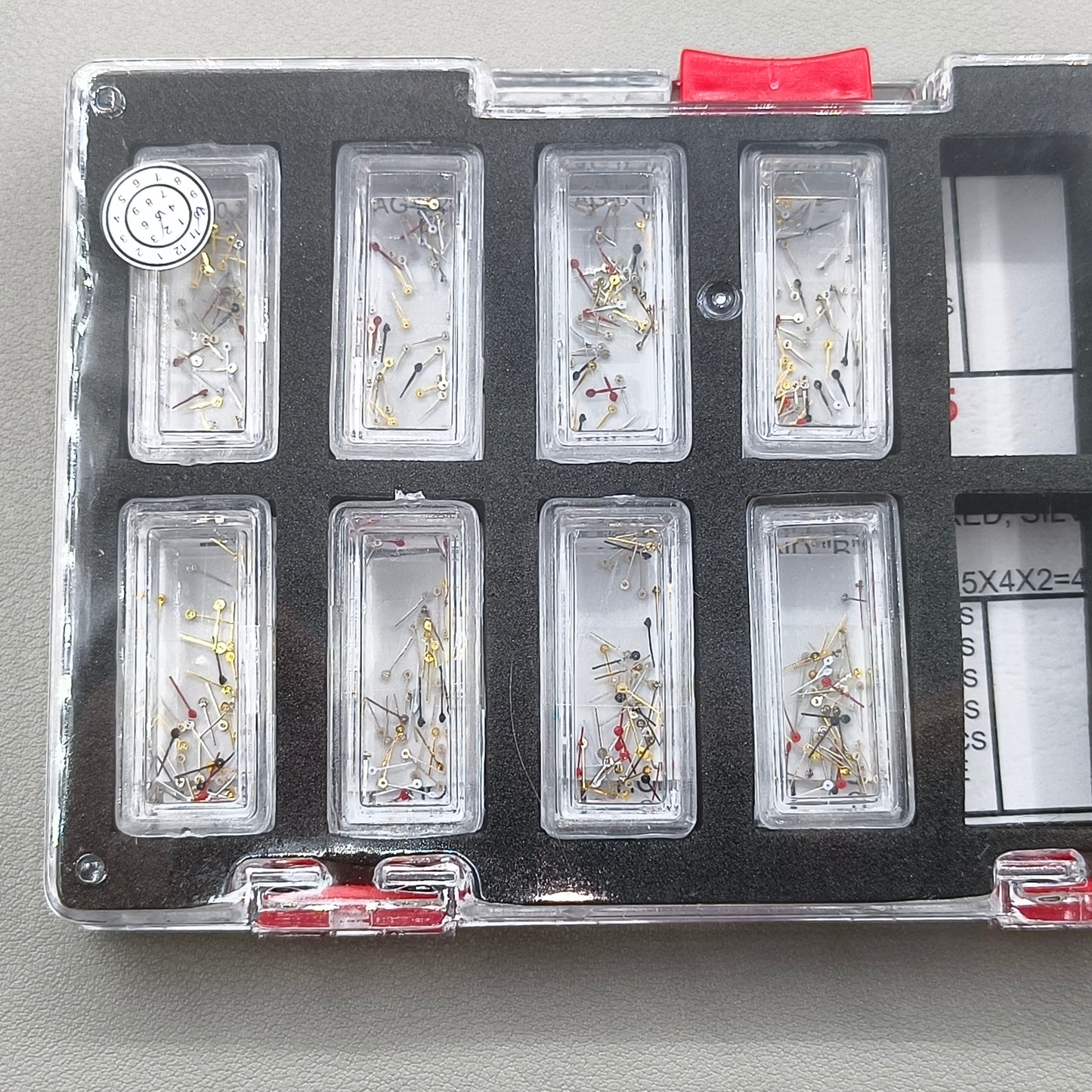 400PCS/Box Multi Color Watch Mini Second Hands In A/B Sizes #AC-6015