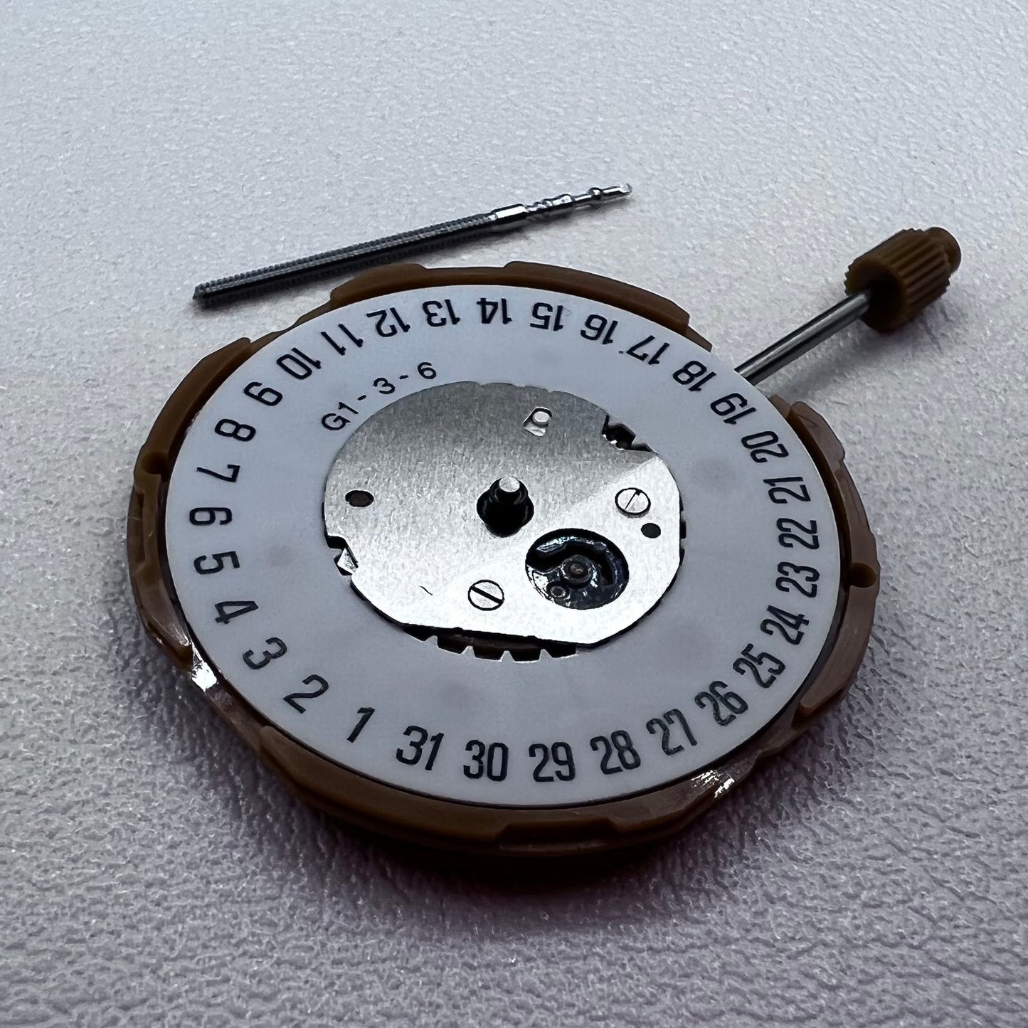 Japan Miyota GM15 Quartz Movement Date@6