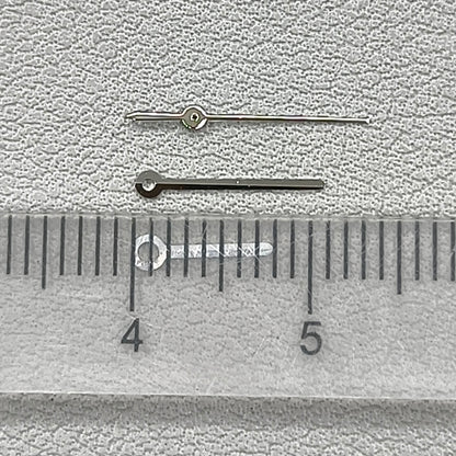 Silver Trim 2 Sets of Watch Hands for Miyota 2035 Quartz Movement