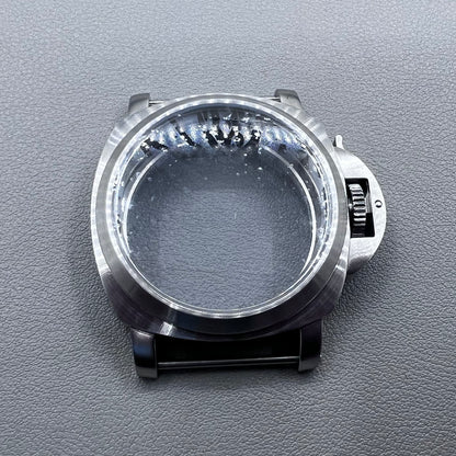 47mm 316L Stainless Steel Watch Case For Seagull ST36 ETA 6497 6498 Movement