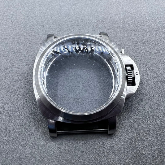 47mm 316L Stainless Steel Watch Case For Seagull ST36 ETA 6497 6498 Movement