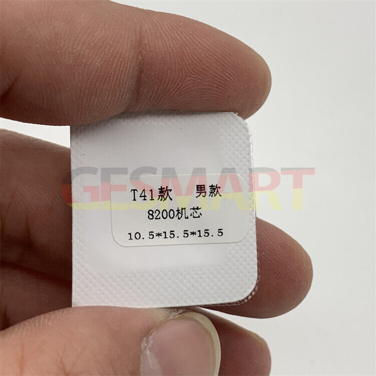 Men's 3-hand watch hands set for Miyota 8200 movement, sleek design